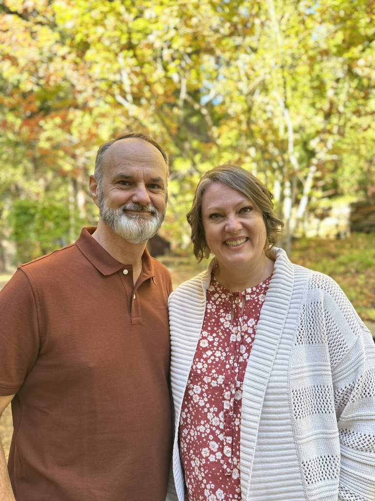 Matt and Shelley Actis at the Hope58 campus in Bulesa